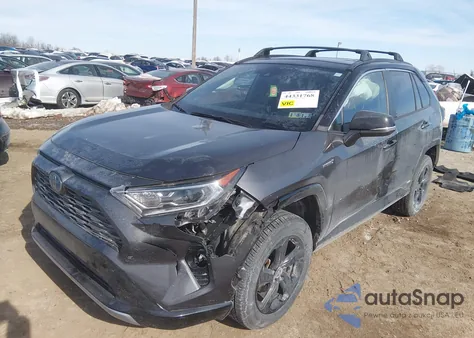 2021 Toyota Rav4 Hybrid Xse z USA, uszkodzony, nr VIN 2T3E6RFV2MW015404